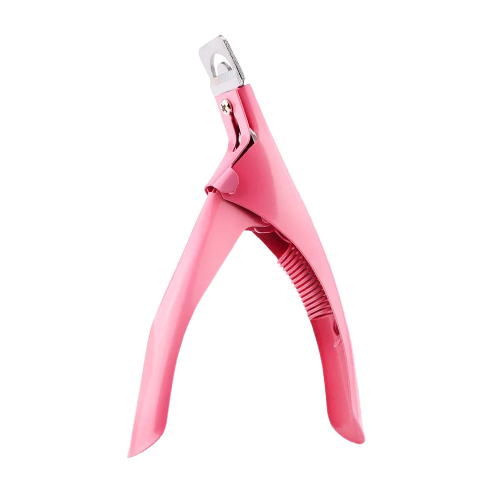 Coupe faux ongles rose en acier robuste