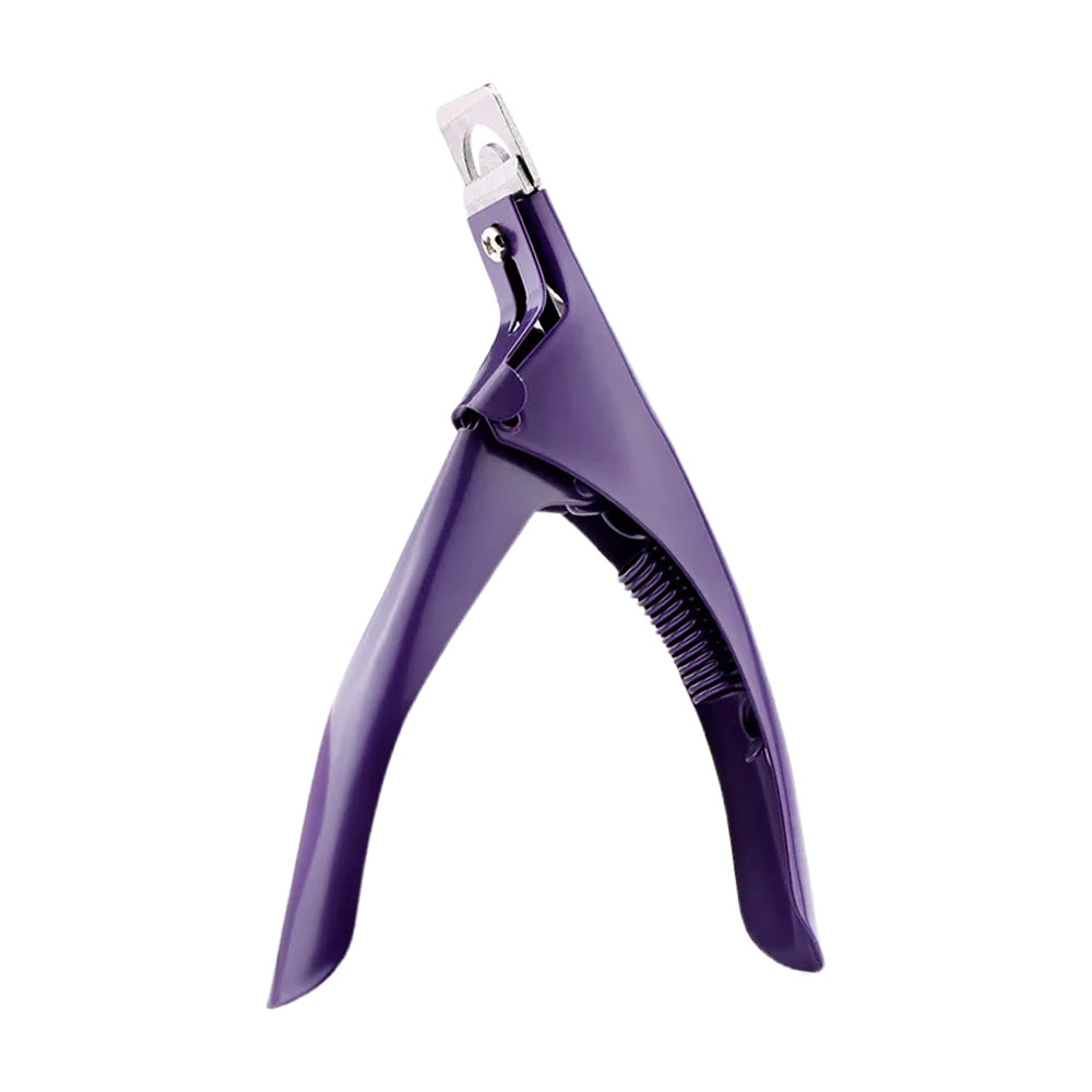 Coupe faux ongles violet précis et rapide