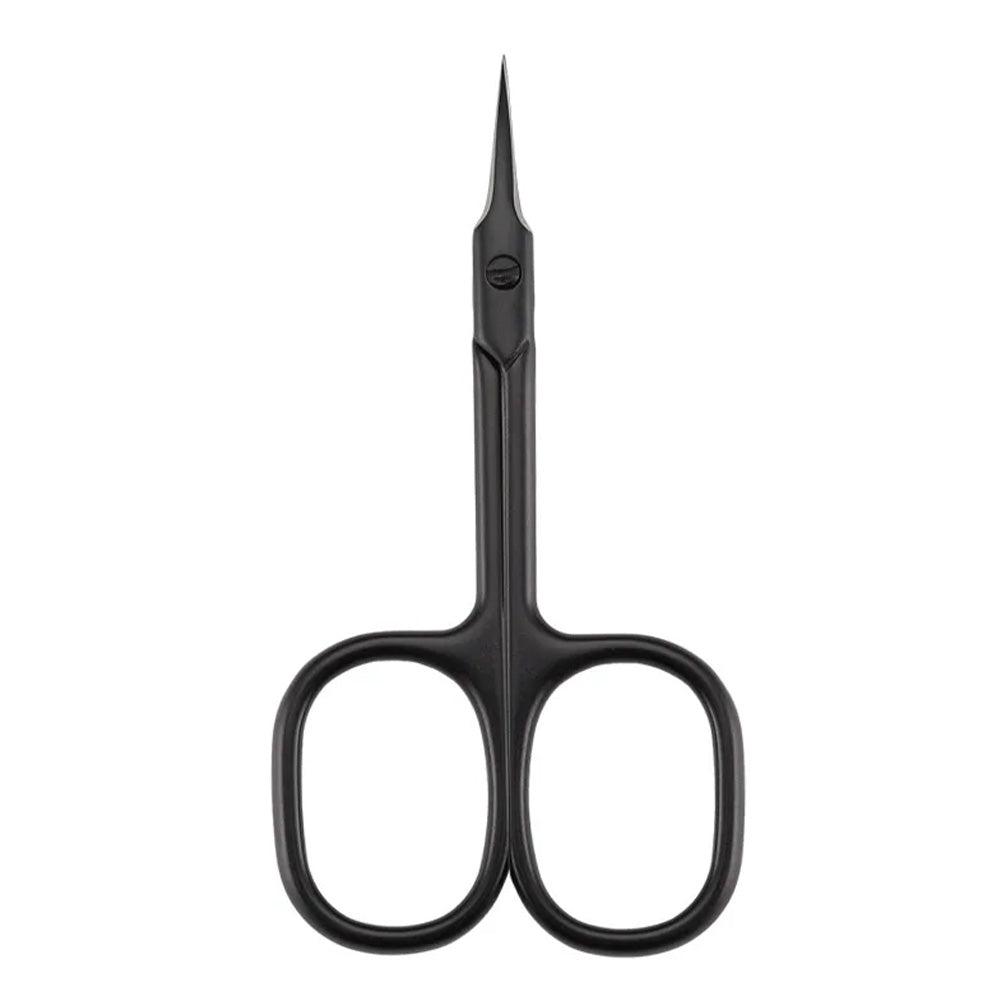 Ciseau ongle inox noir pointe fine précise manucure