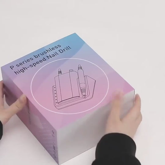 Ponceuse ongle professionnelle 40000 RPM rechargeable et 85w en vidéo