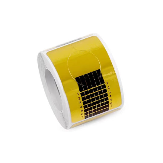 Chablon ongle or adhésif 100 pièces pour extension gel
