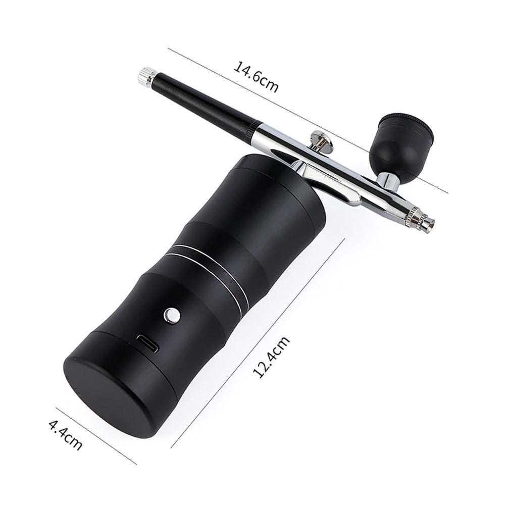 Airbrush ongle sans fil 3 vitesses pour nail art facile