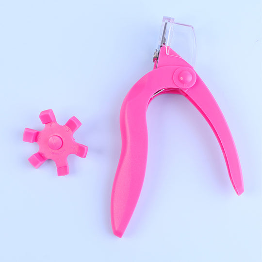 Coupe faux ongles pro rose réglable ultra précis