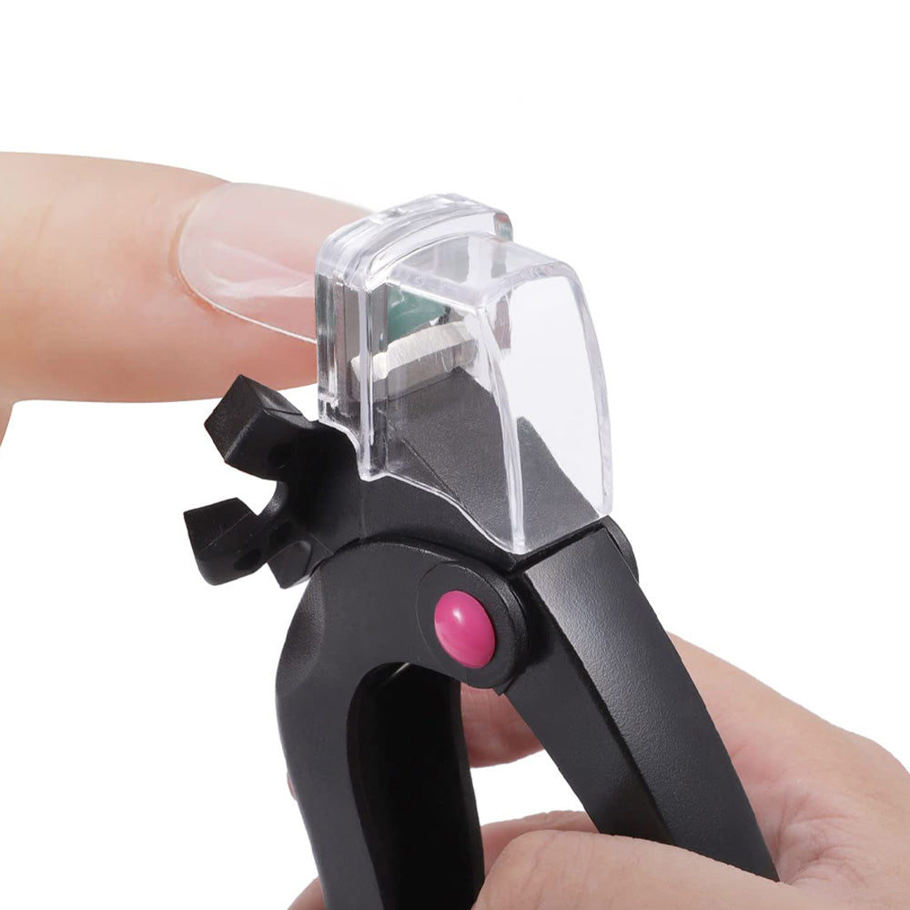 Coupe faux ongles noir pro pratique et rapide