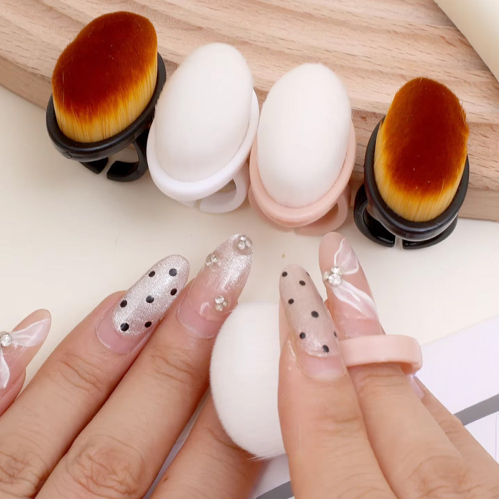 Brosse à ongle douce idéale pour le gel ou l’acrylique