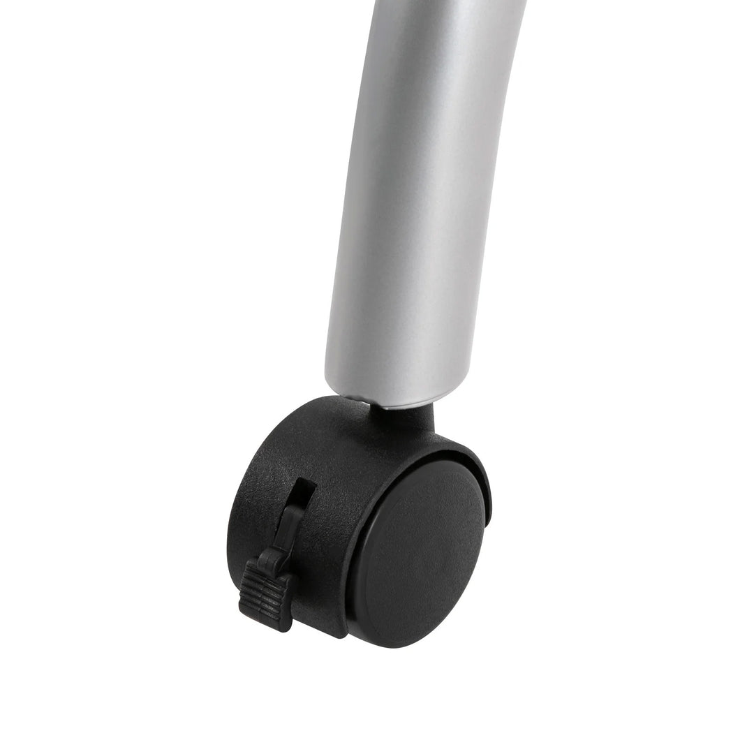 Table manucure blanche pliable avec roulettes et aspirateur
