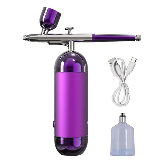Airbrush ongle sans fil rechargeable avec compresseur intégré