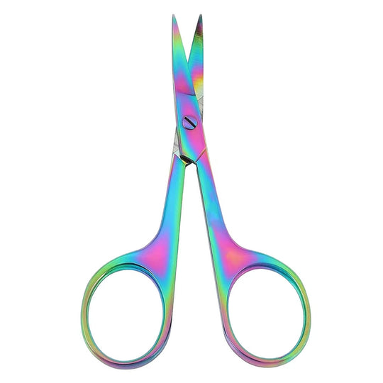 Ciseau ongle inox multicolore lame droite précise