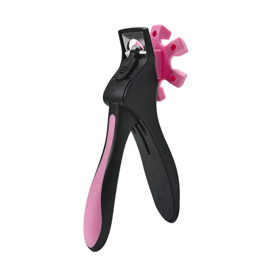 Coupe faux ongles rose et noir réglable précis