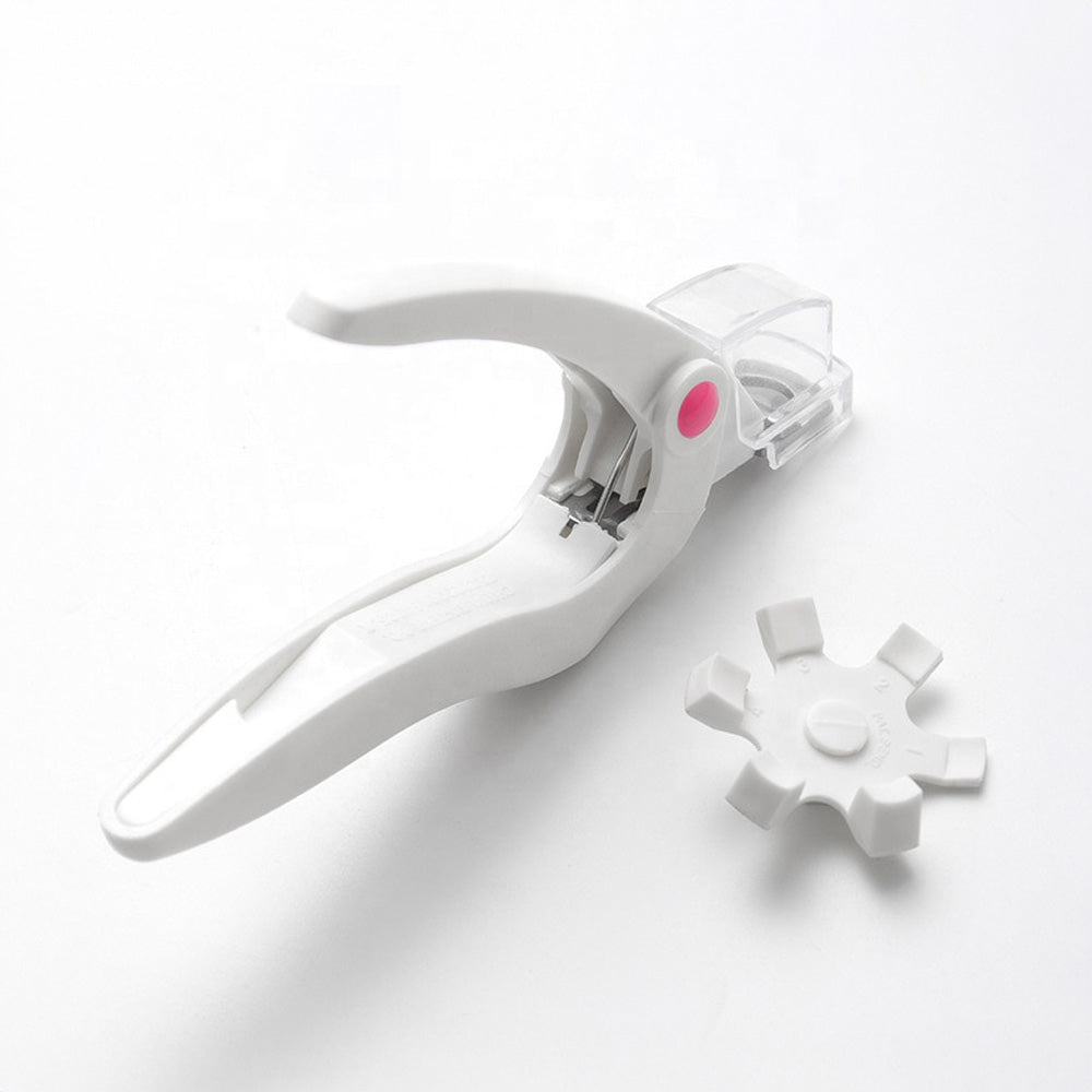 Coupe faux ongles pro blanc avec réglage facile