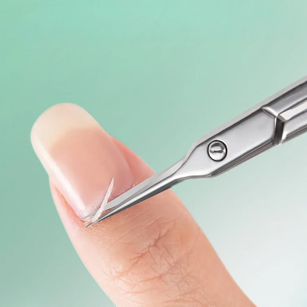 Ciseau ongle inox argenté moderne et efficace