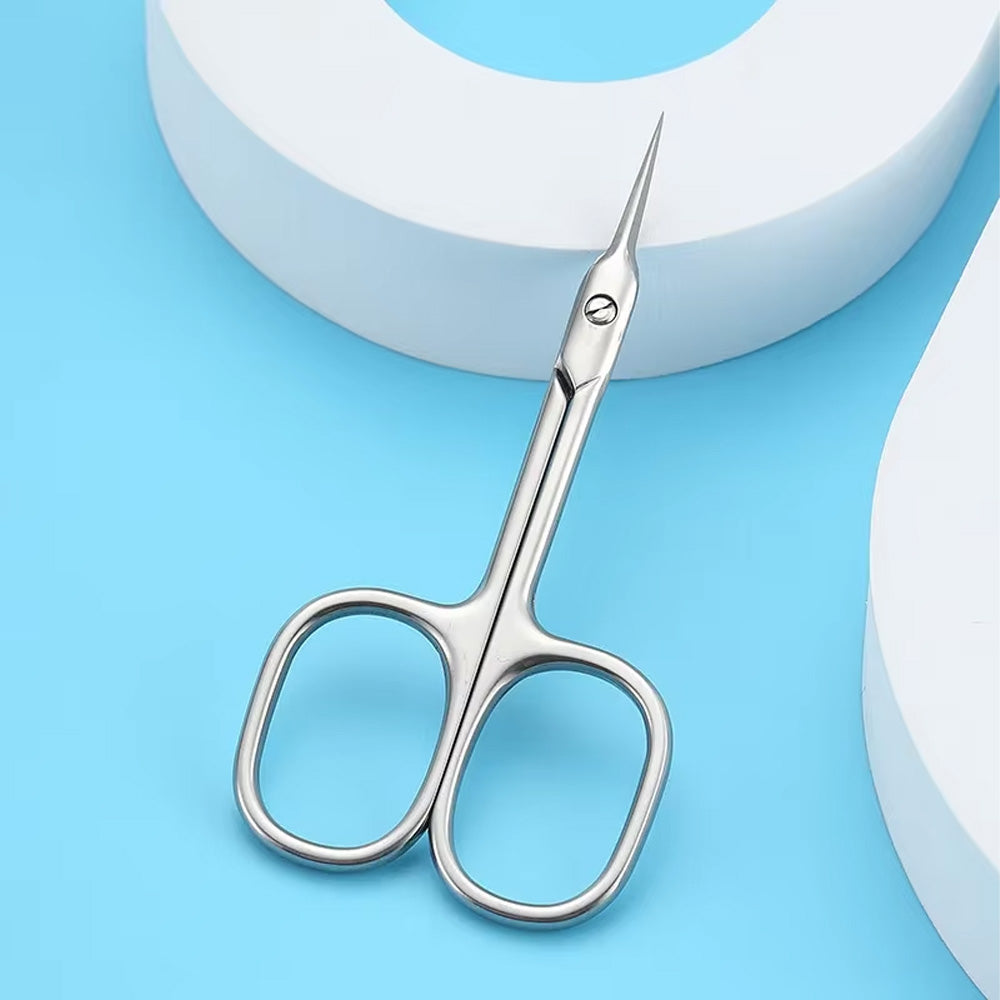 Ciseau ongle acier inoxydable pointe fine manucure