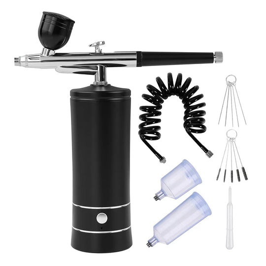 Airbrush ongle sans fil avec compresseur et réservoir XL