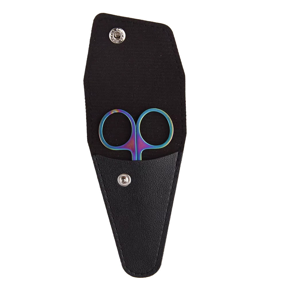 Ciseau ongle inox multicolore lame droite précise