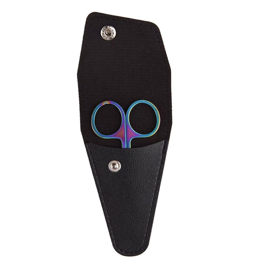 Ciseau ongle inox multicolore lame droite précise