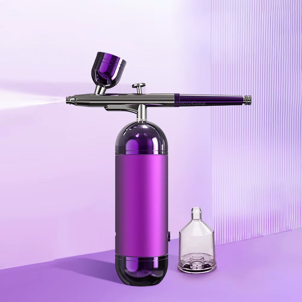 Airbrush ongle sans fil rechargeable avec compresseur intégré
