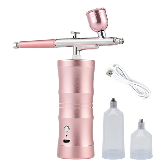 Airbrush ongle sans fil 3 vitesses pour nail art facile