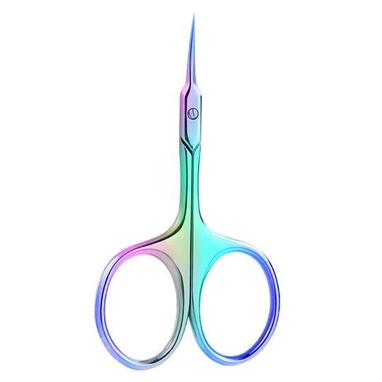 Ciseau ongle professionnel acier inoxydable lame courbée