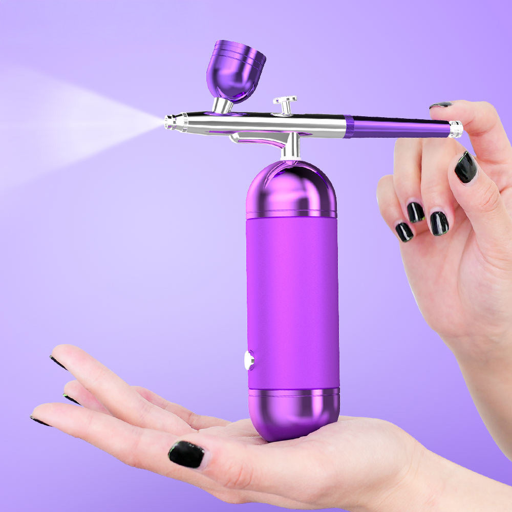 Airbrush ongle sans fil rechargeable avec compresseur intégré