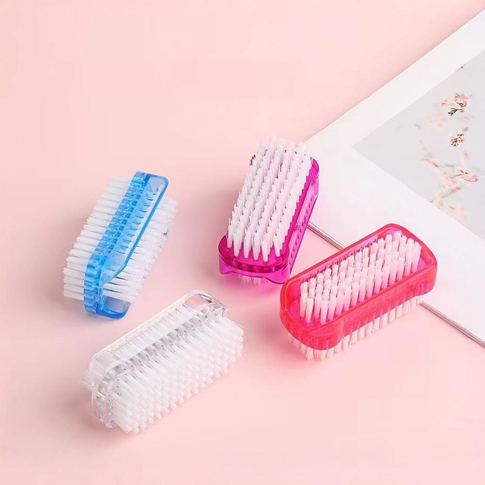 Brosse à ongle double face colorée idéale pour les ongles