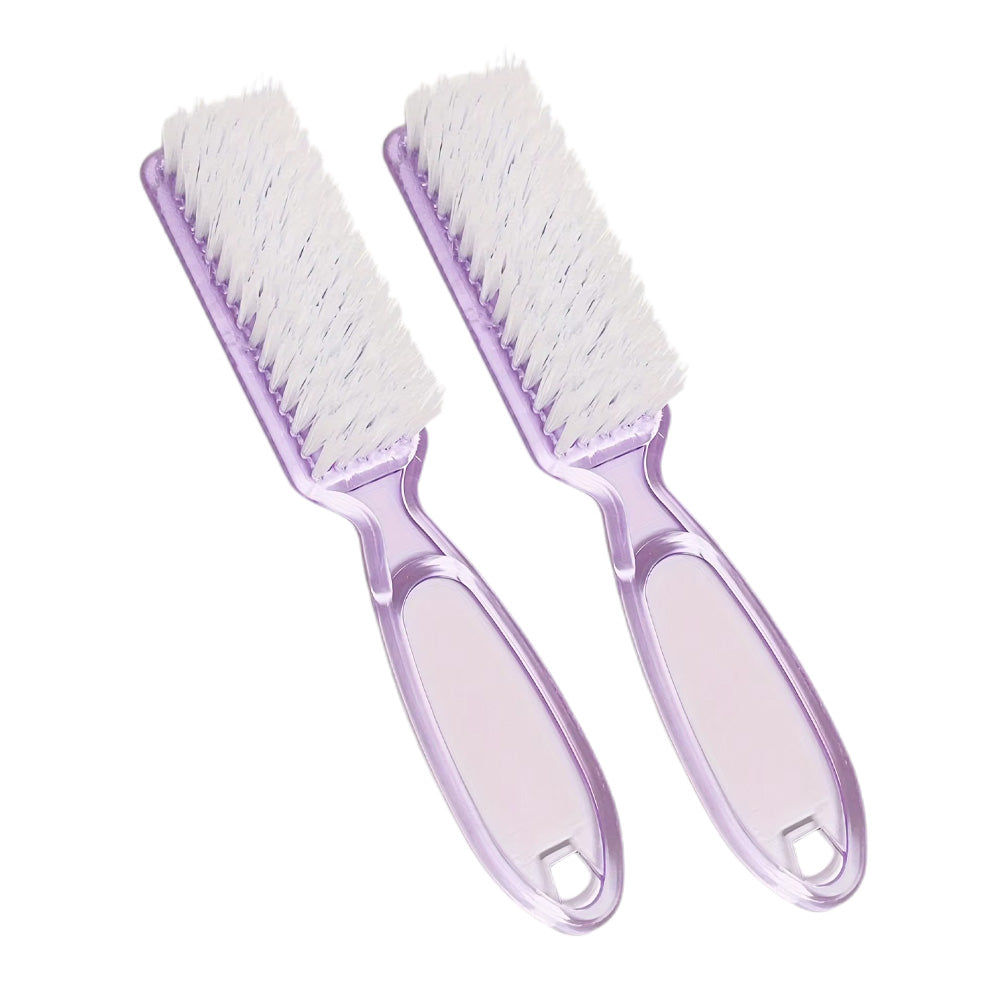 Brosse à ongle longue manche pour manucure et pédicure