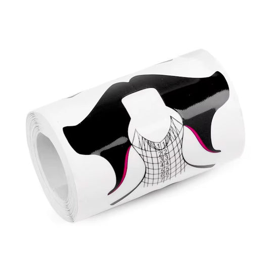 Chablon ongle noir 100 pièces sculptant gel UV ou acrygel