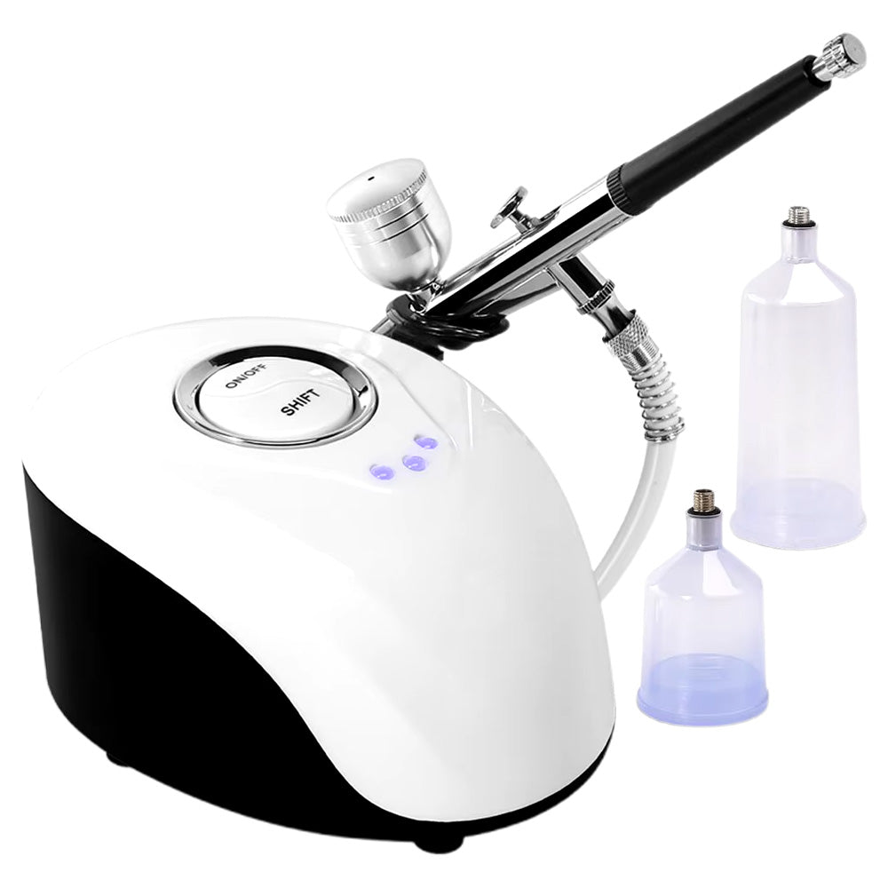Airbrush ongle compact 3 vitesses pour nail art précis-Nailona