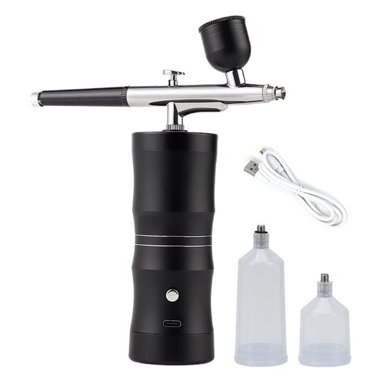 Airbrush ongle sans fil 3 vitesses pour nail art facile-Nailona