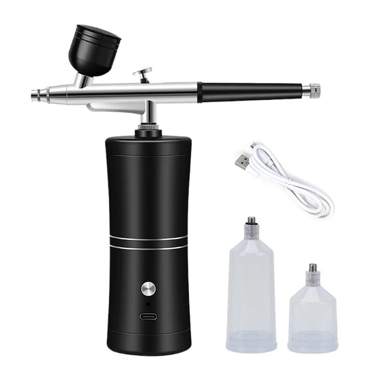 Airbrush ongle sans fil rechargeable avec embouts amovibles-Nailona