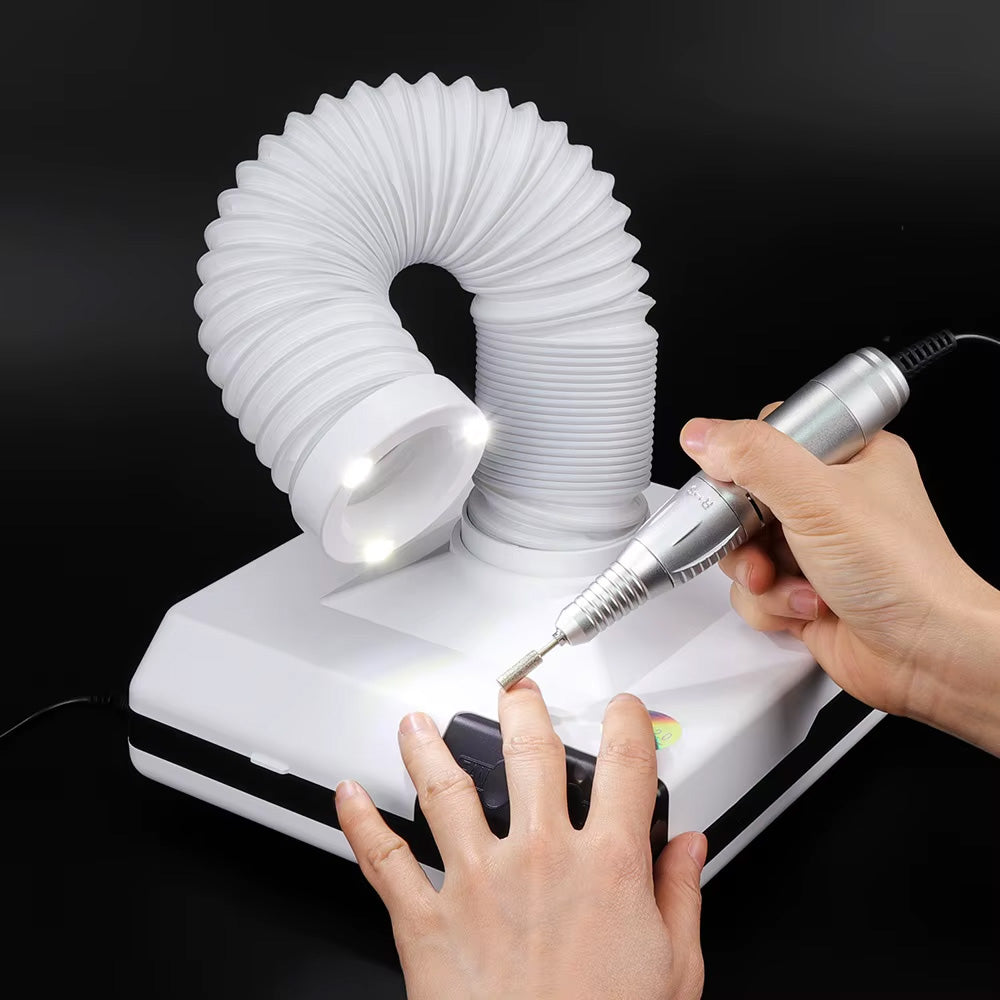 Aspirateur de table ongle 60W pour manucure avec et sans tube-Nailona