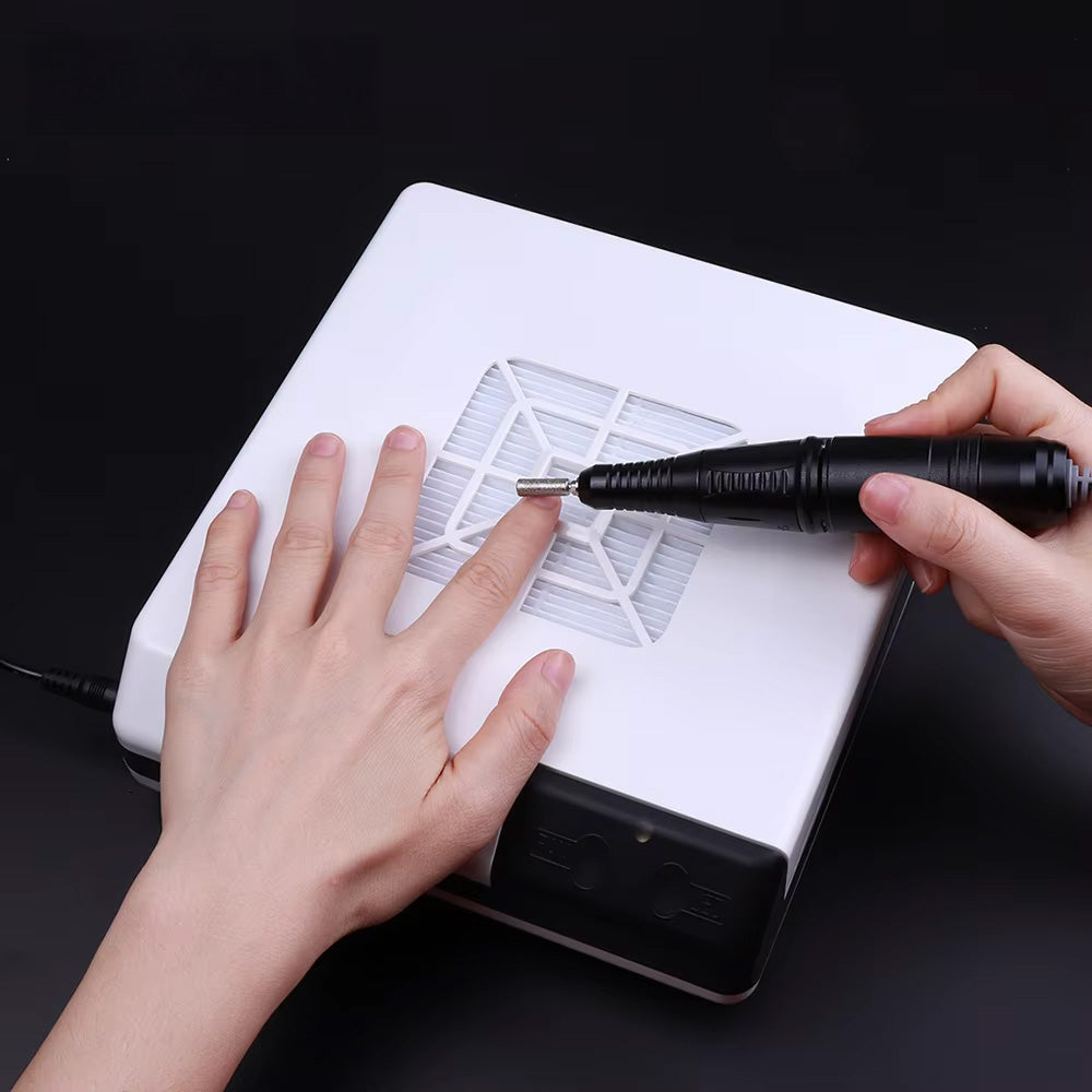 Aspirateur de table ongle 60W pour manucure avec et sans tube-Nailona