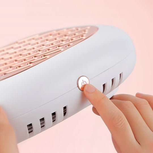 Aspirateur ongle professionnel 130w avec double filtre et 3 vitesses-Nailona
