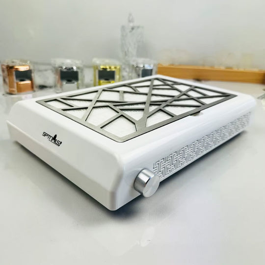Aspirateur ongle professionnel 160w avec filtre puissant pour manucure pro-Nailona