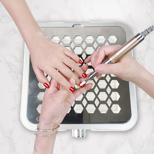 Aspirateur ongle professionnel 60W avec écran LCD-Nailona