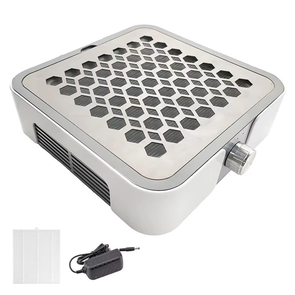 Aspirateur ongle professionnel 60W avec écran LCD-Nailona
