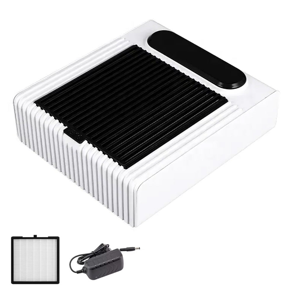 Aspirateur ongle professionnel 80W avec filtre et vitesse réglable-Nailona