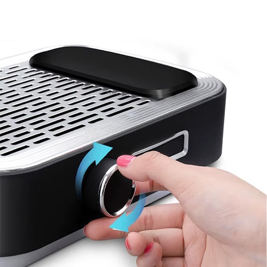 Aspirateur ongle professionnel 80w rechargeable sans fil avec vitesse réglable-Nailona