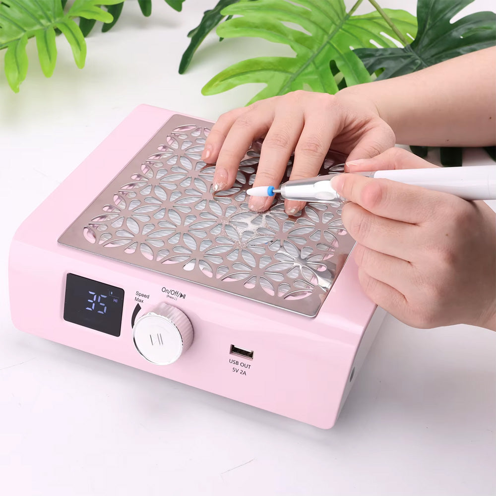 Aspirateur ongle professionnel 85W sans balais-Nailona