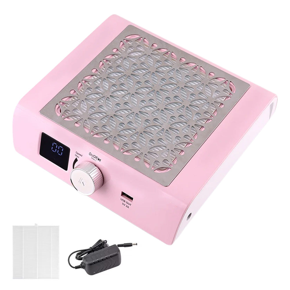 Aspirateur ongle professionnel 85W sans balais-Nailona