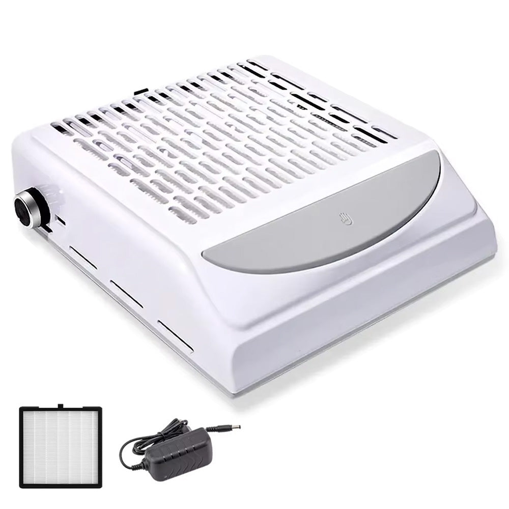 Aspirateur ongles professionnel 100w faible bruit avec filtre-Nailona