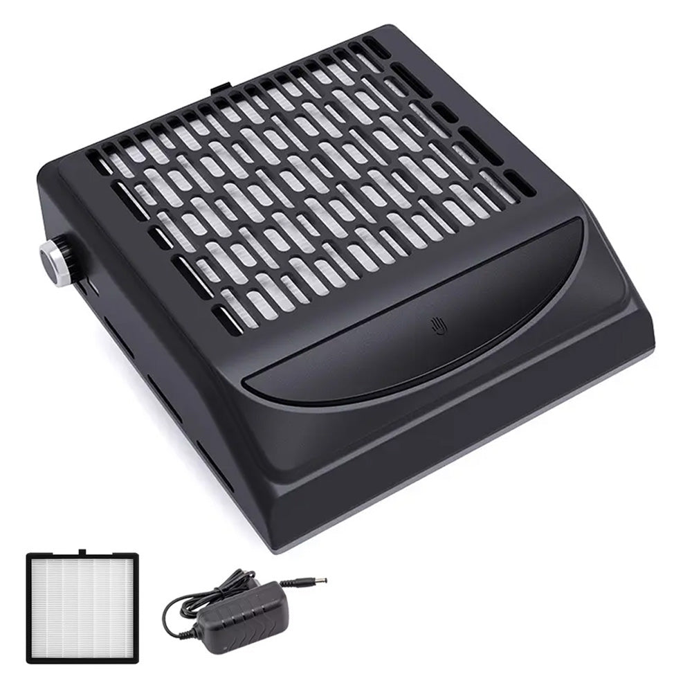 Aspirateur ongles professionnel 100w faible bruit avec filtre-Nailona