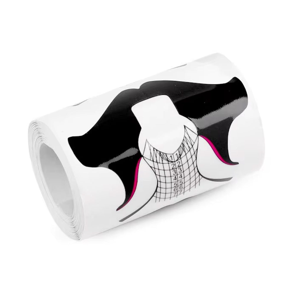 Chablon ongle noir 100 pièces sculptant gel UV ou acrygel-Nailona