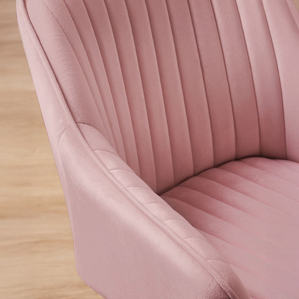 Chaise manucure confort chic dossier matelassé pieds solides-Nailona