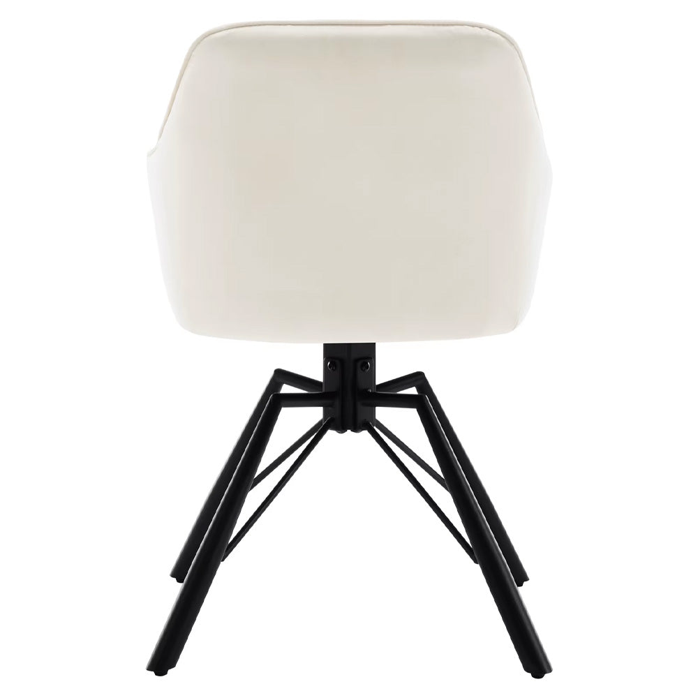 Chaise manucure pivotante design moderne dossier rembourré confort-Nailona