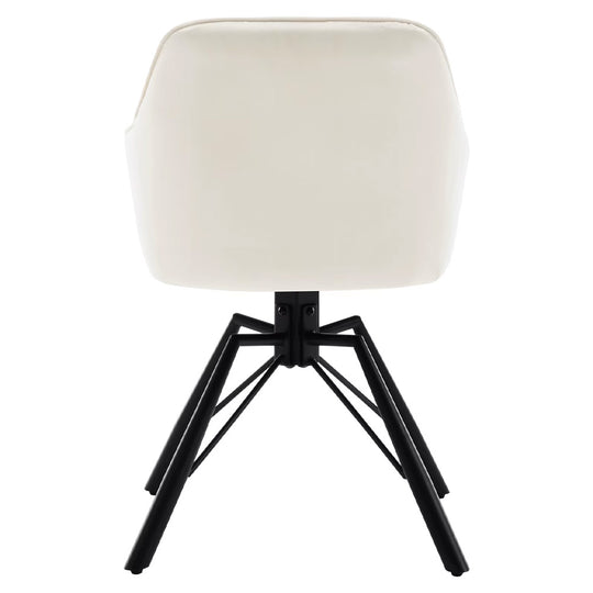 Chaise manucure pivotante design moderne dossier rembourré confort-Nailona