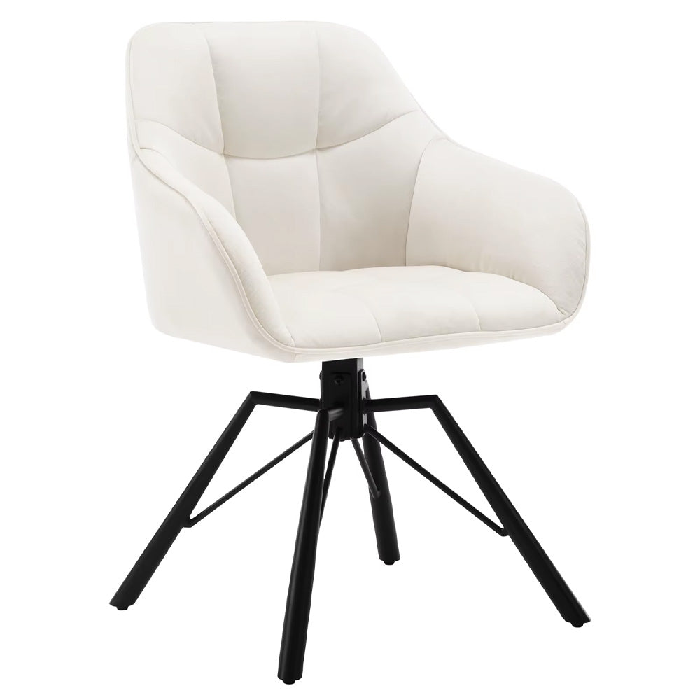 Chaise manucure pivotante design moderne dossier rembourré confort-Nailona