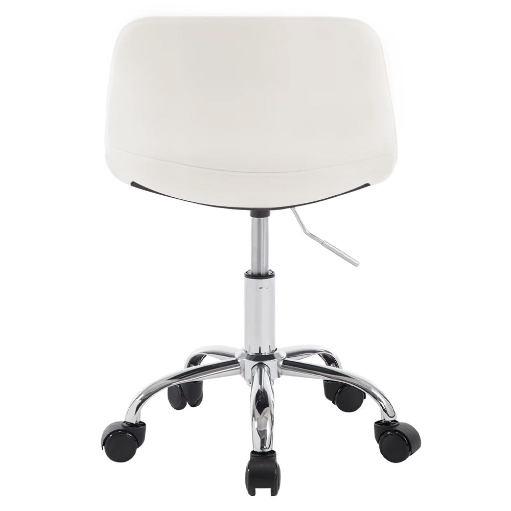 Chaise prothésiste ongulaire assise large matelassée pivotante-Nailona