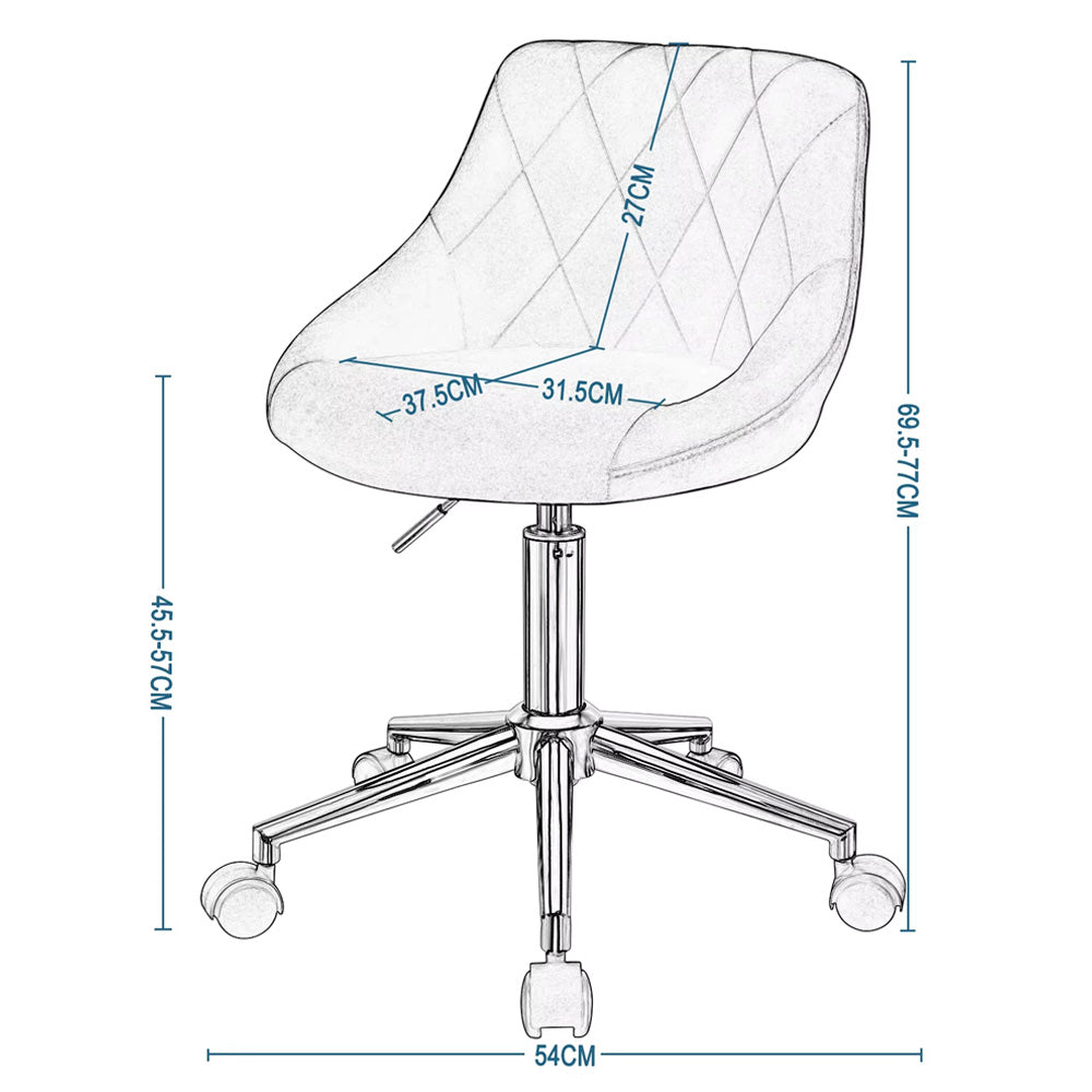 Chaise prothésiste ongulaire dossier matelassé assise souple-Nailona