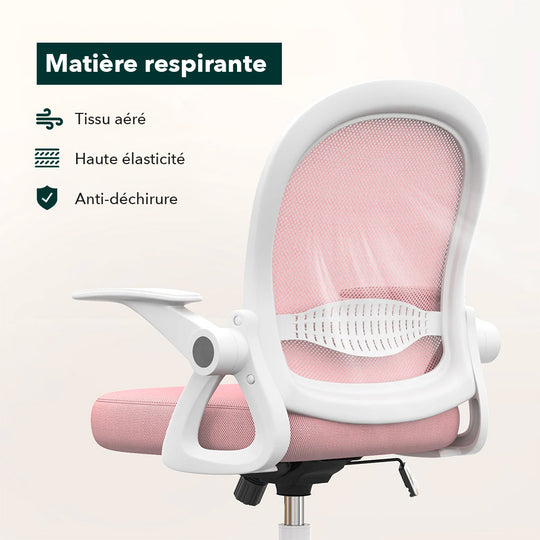 Chaise prothésiste ongulaire respirante accoudoirs pliables confort-Nailona