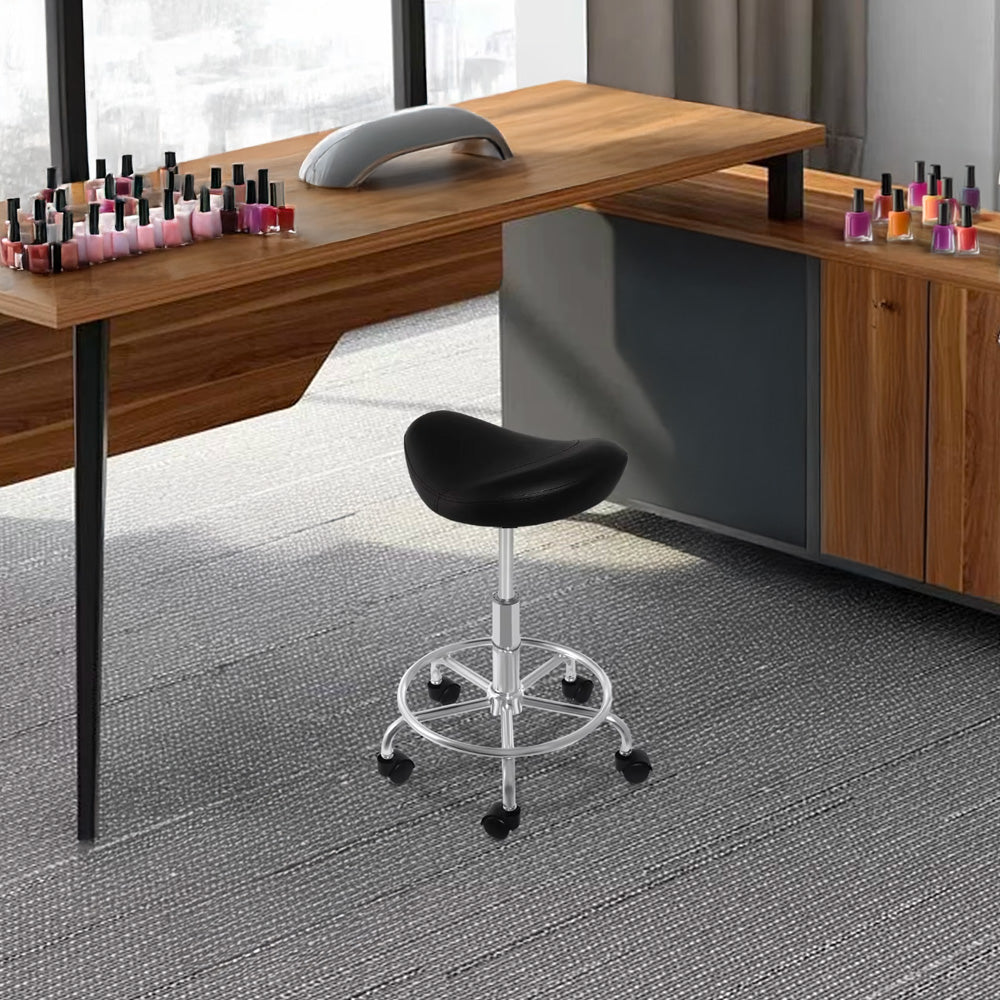 Chaise prothésiste ongulaire selle ergonomique réglable pivotante-Nailona